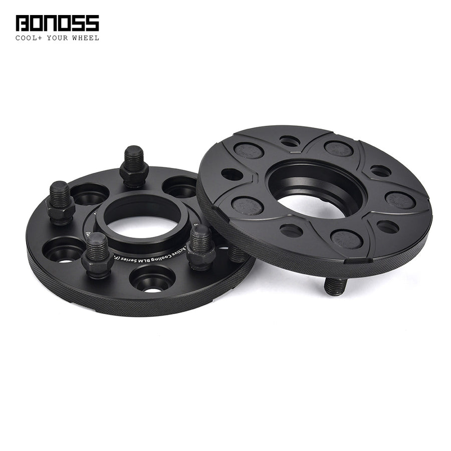 Entretoises de roue Hubcentric à refroidissement actif forgé BONOSS AL7075-T6 pour Tesla Model Y / Performance 2020+