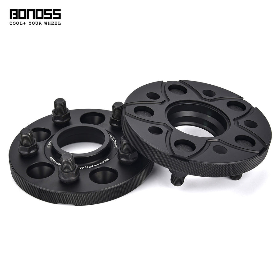 Entretoises de roue Hubcentric à refroidissement actif forgé BONOSS AL7075-T6 pour Tesla Model Y / Performance 2020+