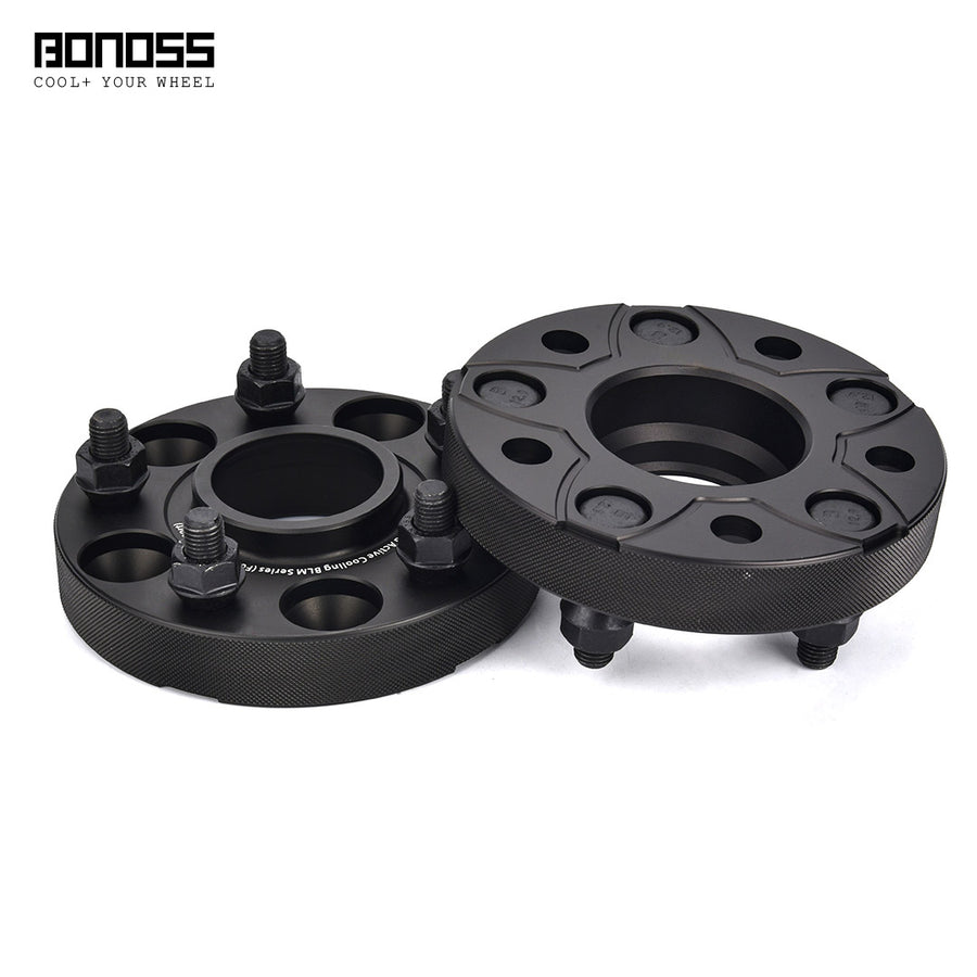 Entretoises de roue Hubcentric à refroidissement actif forgé BONOSS AL7075-T6 pour Tesla Model Y / Performance 2020+