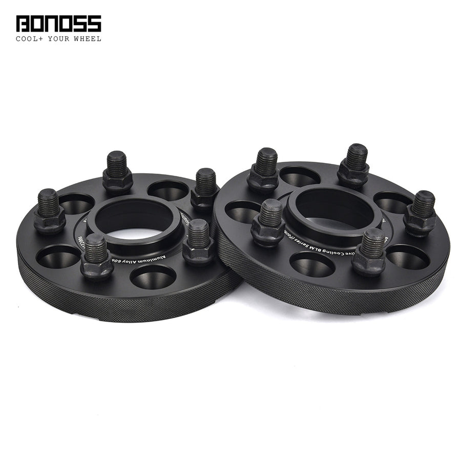 Entretoises de roue Hubcentric à refroidissement actif forgé BONOSS AL7075-T6 pour Tesla Model Y / Performance 2020+