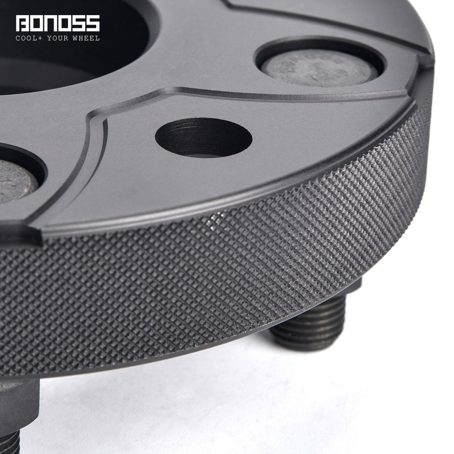 Entretoises de roue Hubcentric à refroidissement actif forgé BONOSS AL7075-T6 pour Tesla Model Y / Performance 2020+