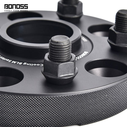 BONOSS Entretoises de roue hubcentriques à refroidissement actif forgées AL6061-T6 pour Tesla Model 3 / Performance 2018+
