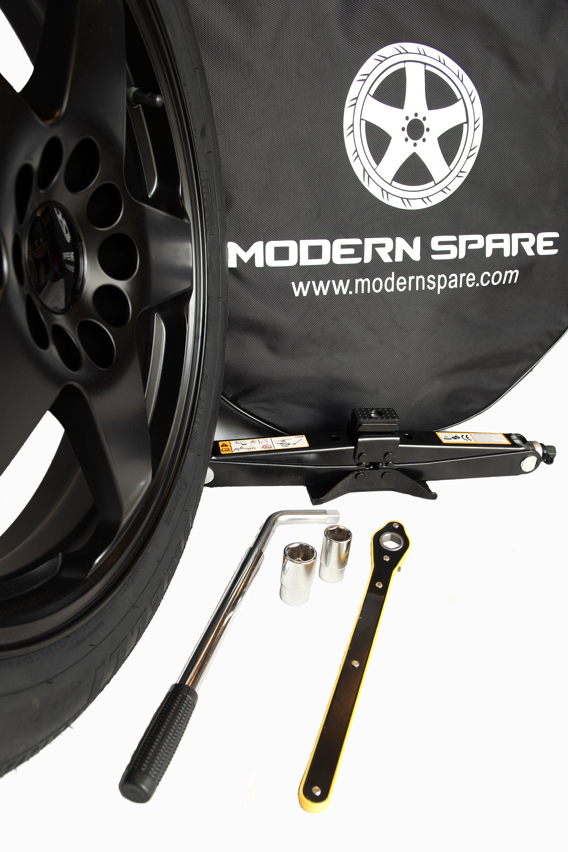 Kit de pneu de secours moderne Tesla Model Y – Martian Wheels