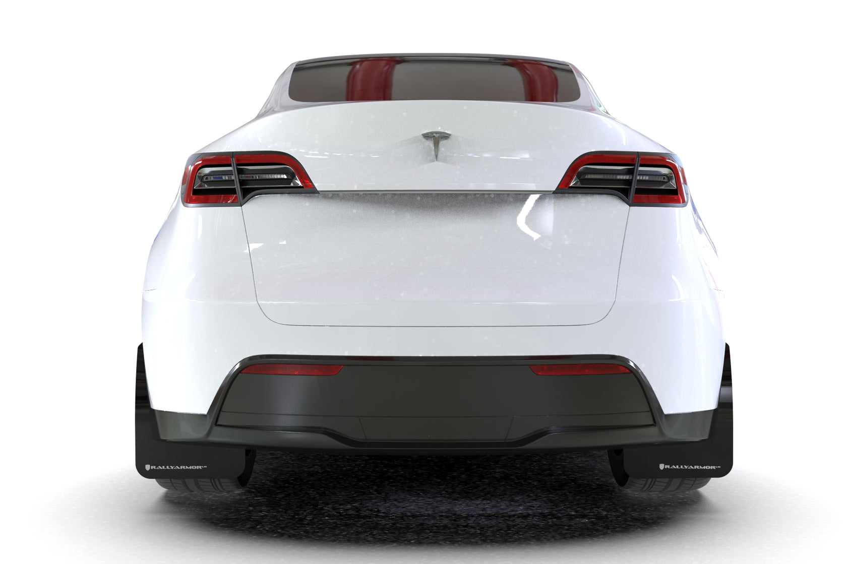 Rally Armor Mud Flaps Tesla Model Y Martian Wheels